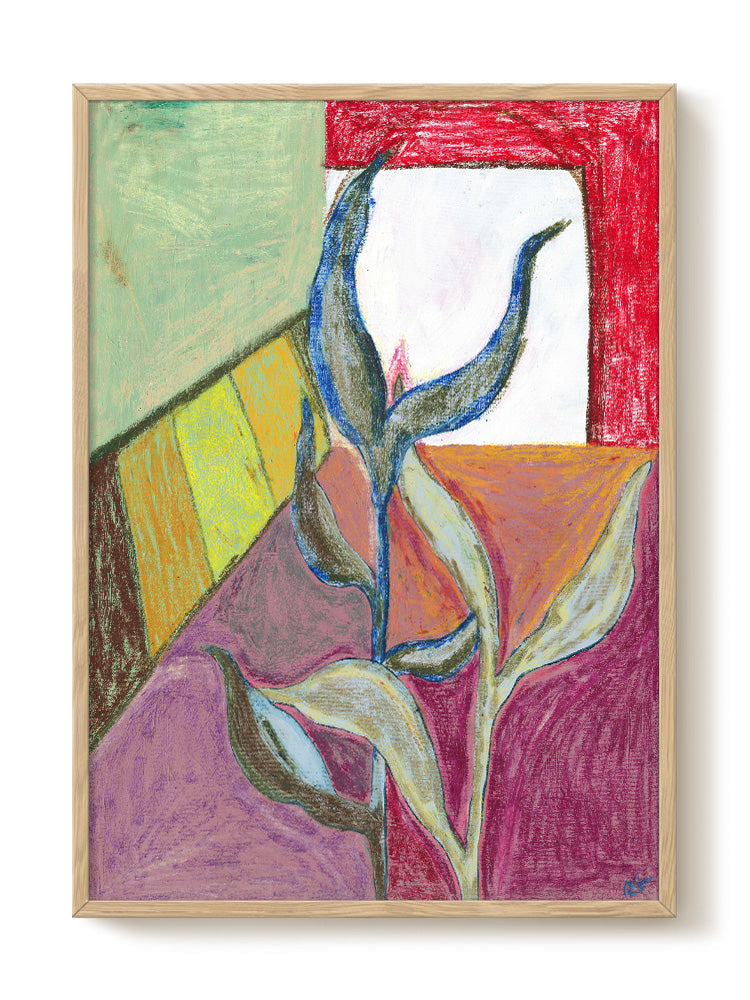 abstract portrait portrait Poster