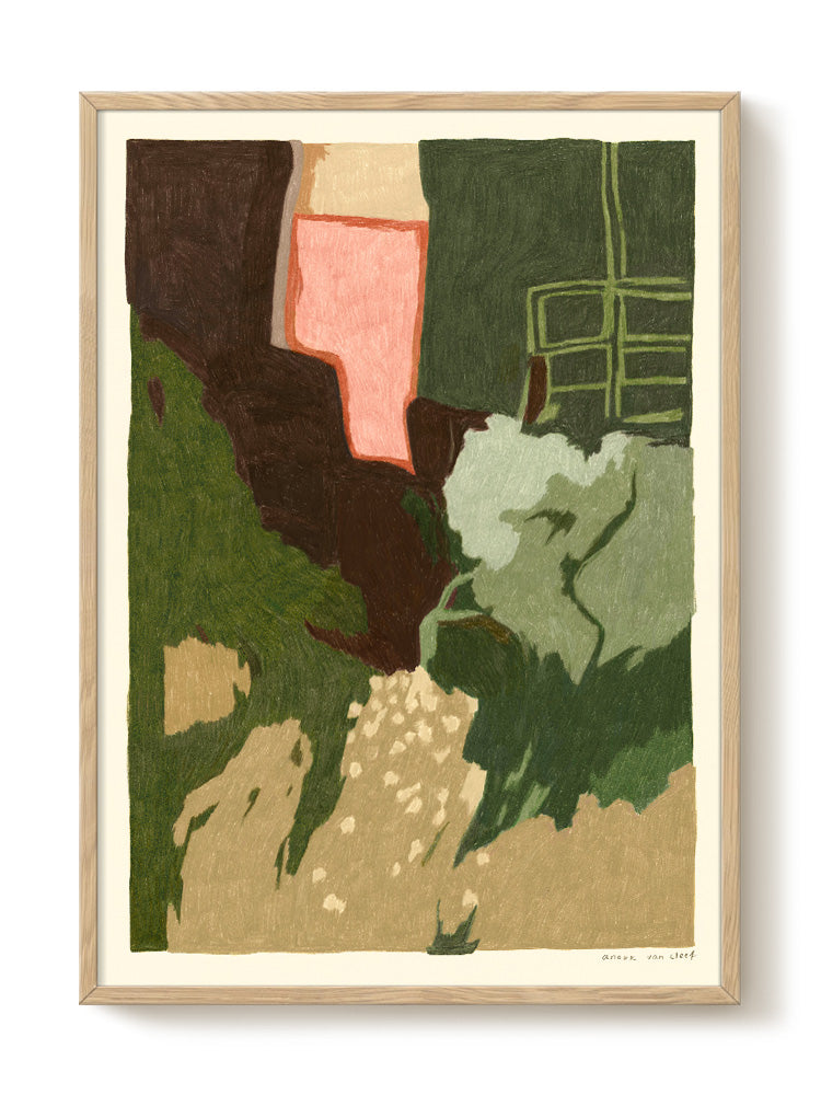 abstract portrait portrait Poster