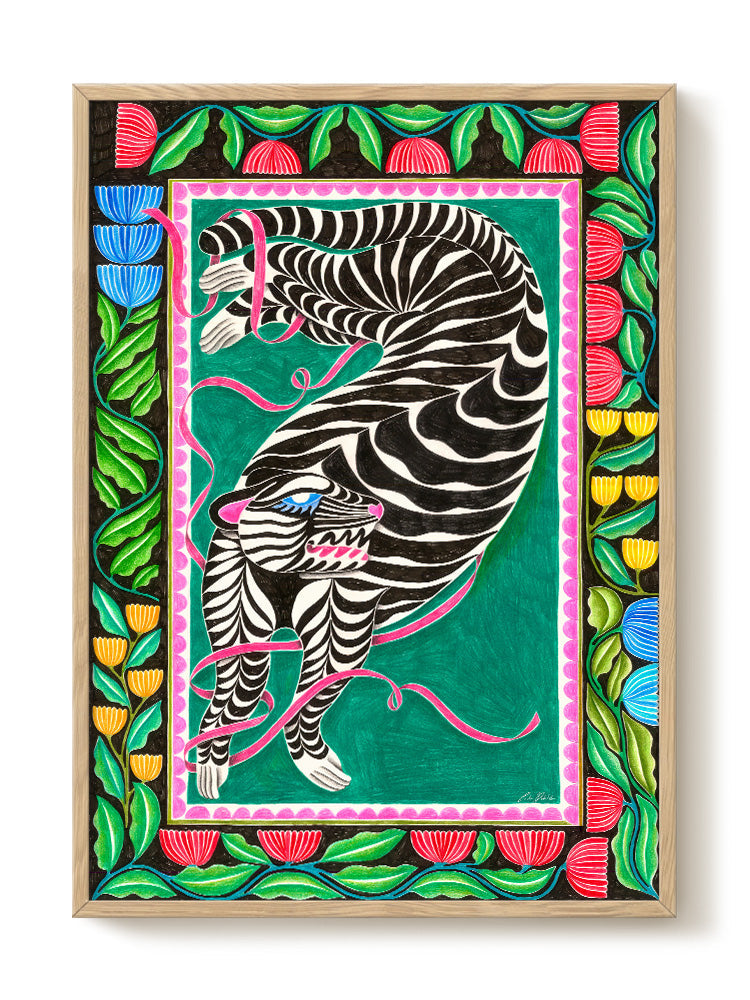 abstract portrait portrait Poster