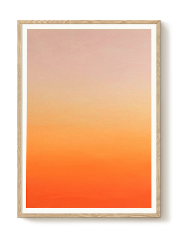 abstract portrait portrait pastel Poster