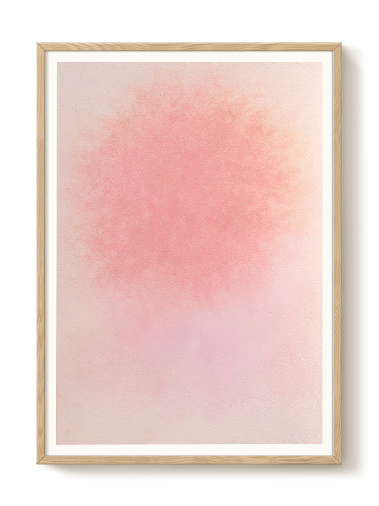 abstract portrait portrait pastel Poster