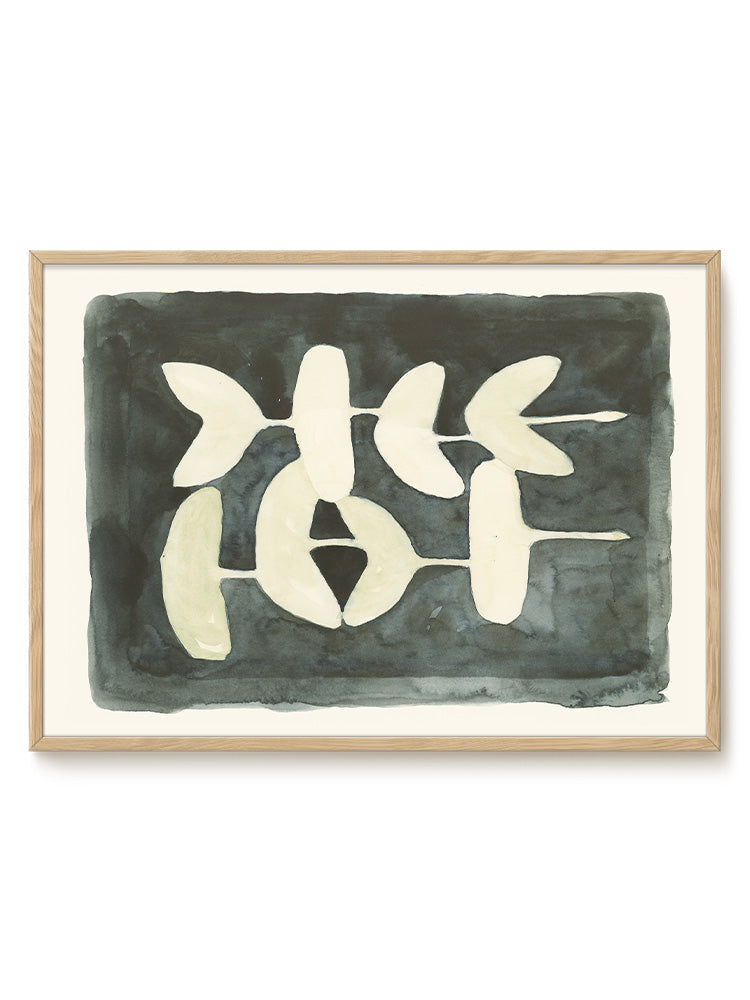 abstract portrait portrait Poster