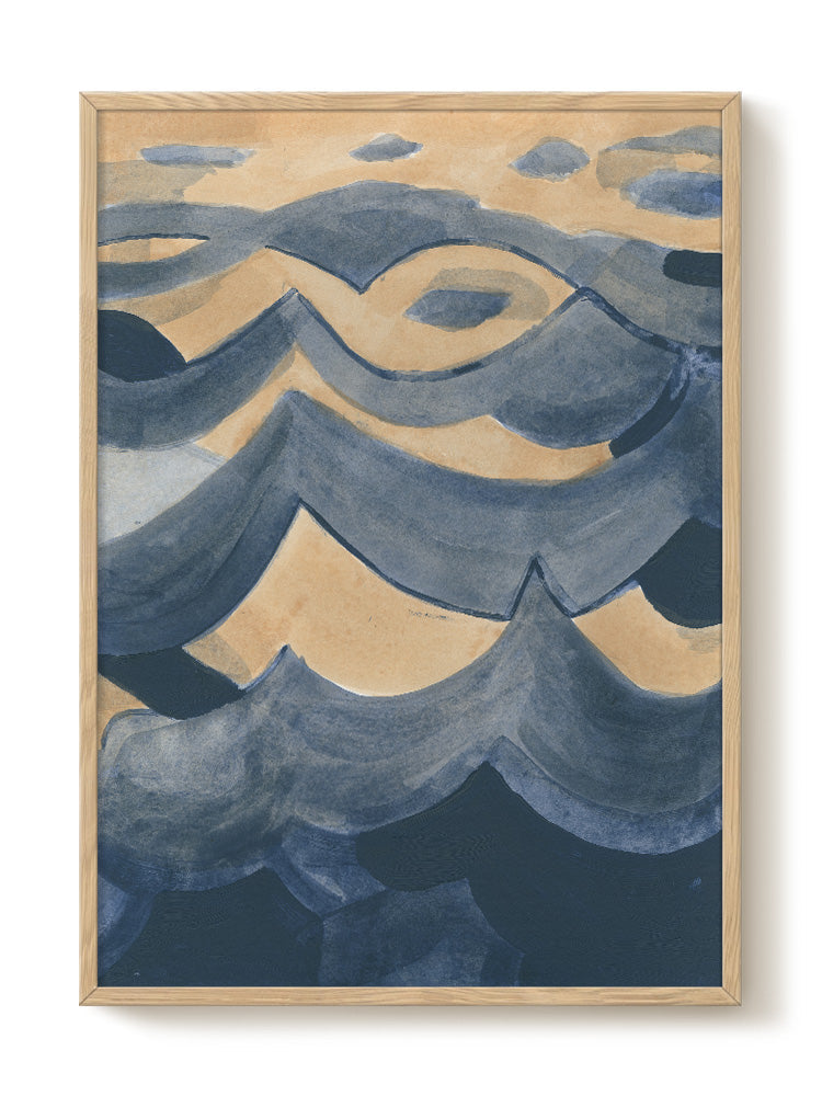 abstract portrait portrait Poster