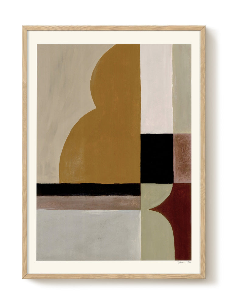 abstract portrait portrait neutral Poster