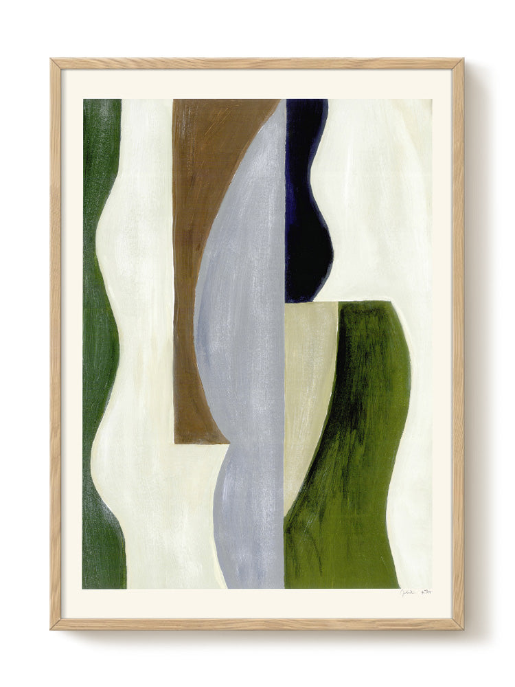 abstract portrait portrait neutral Poster