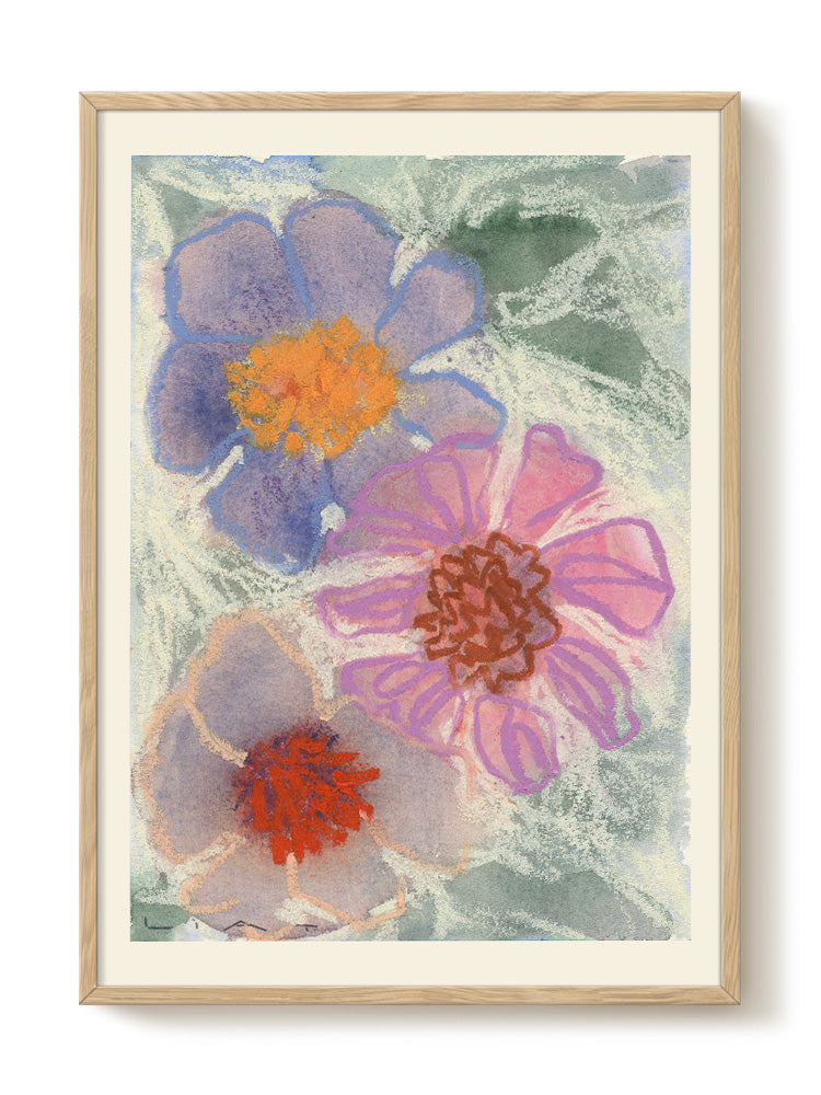 abstract portrait portrait Poster