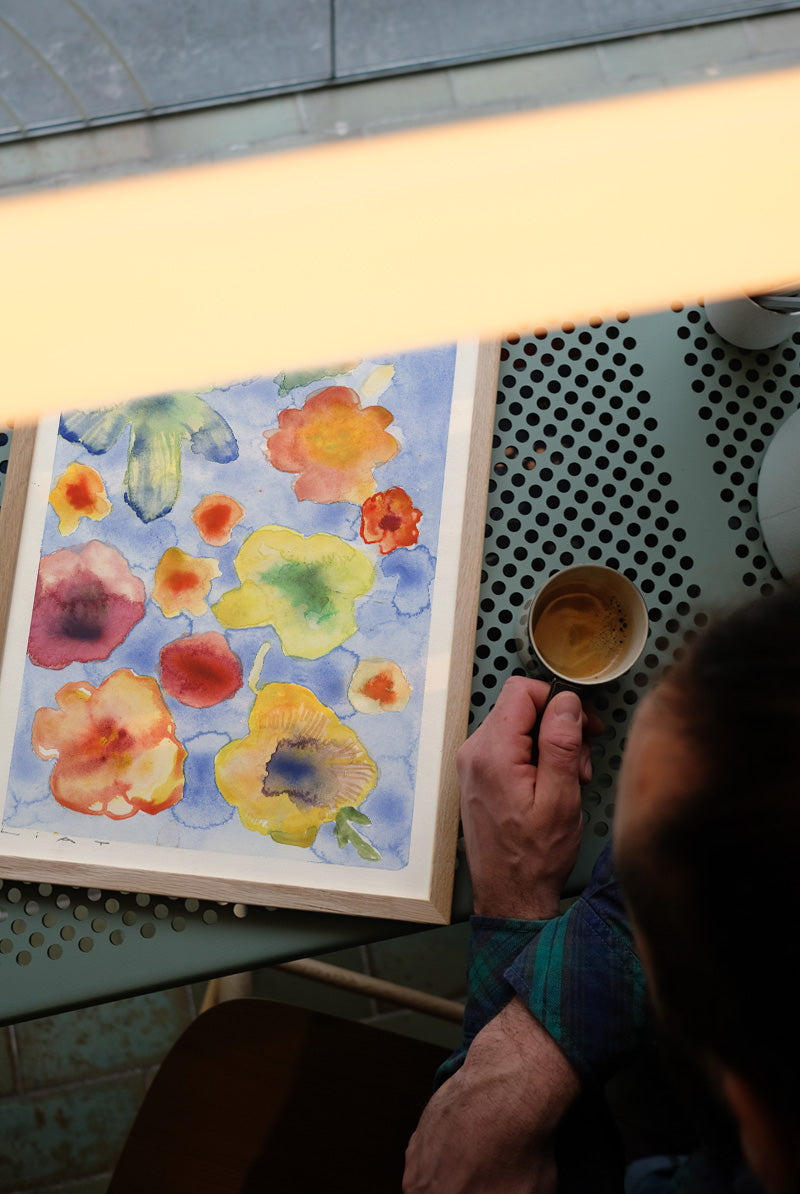 Liat Greenberg - Floating Flowers