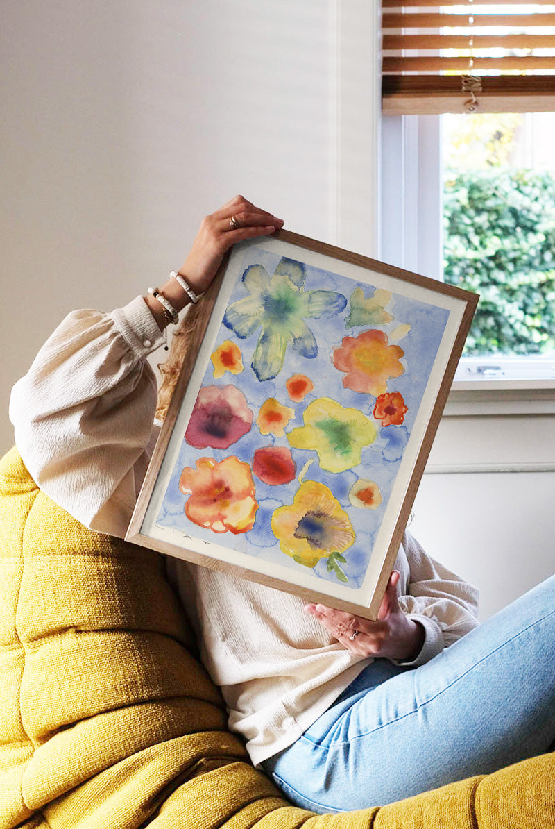 Liat Greenberg - Floating Flowers