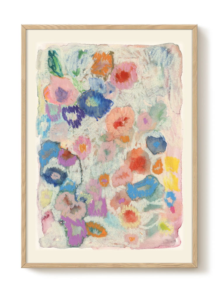 abstract portrait portrait Poster