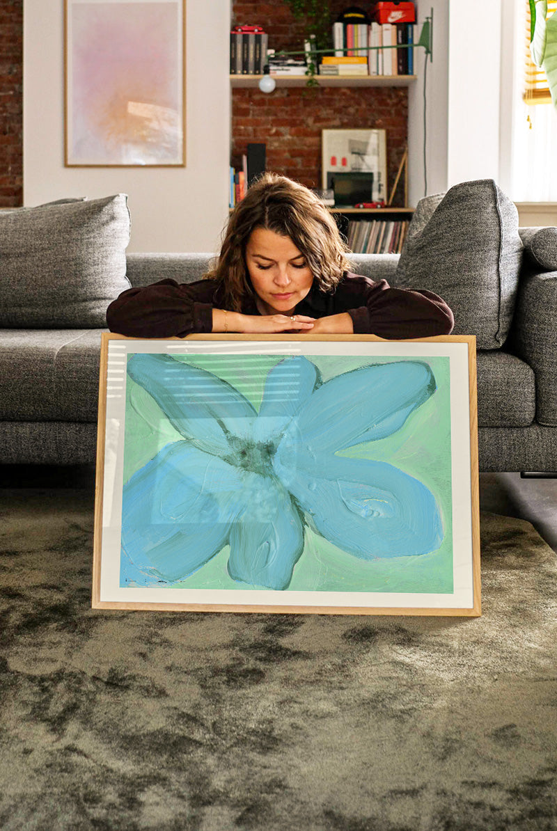 Liat Greenberg - Turquoise Flower