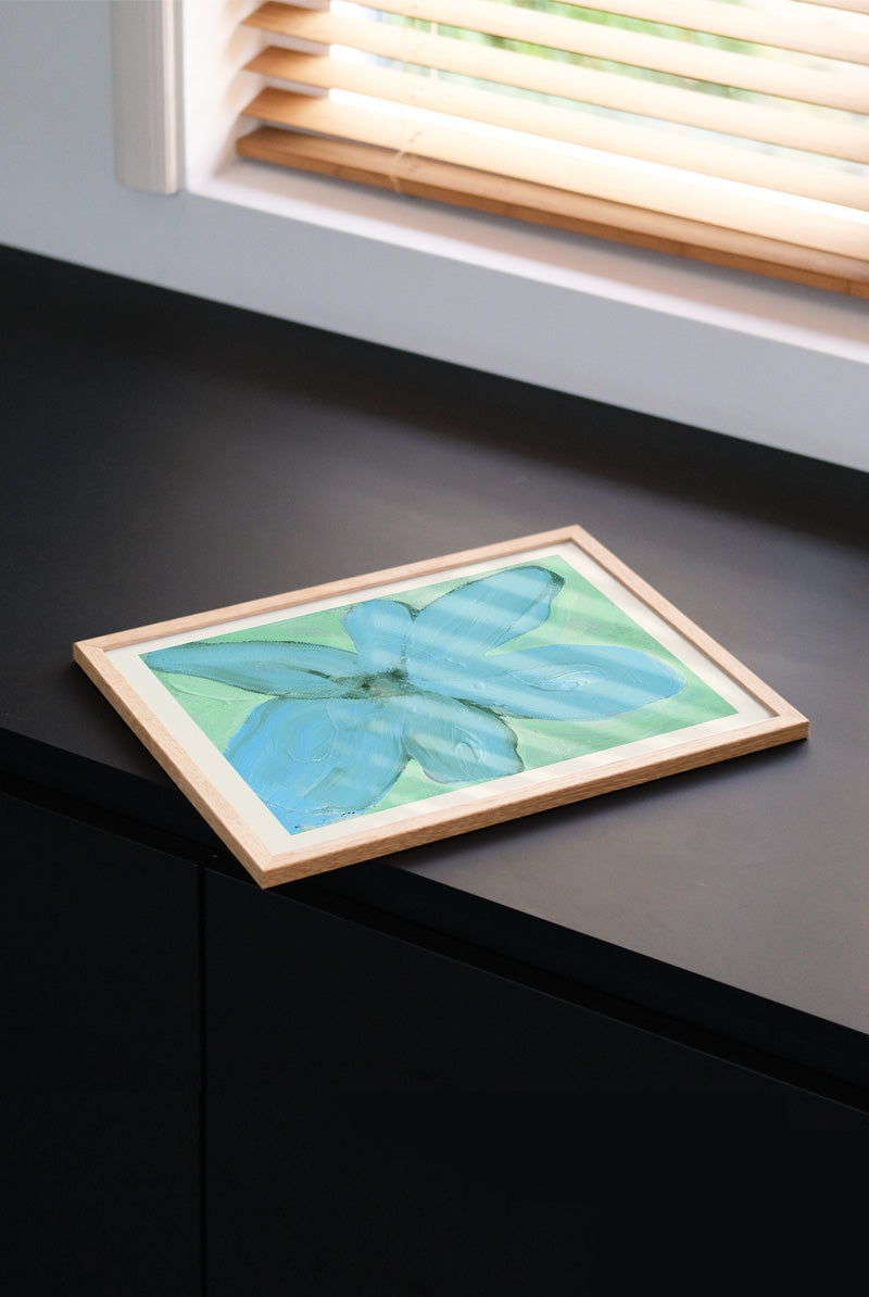 Liat Greenberg - Turquoise Flower