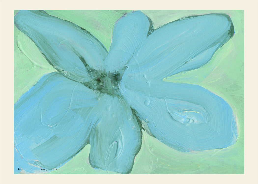 Liat Greenberg - Turquoise Flower