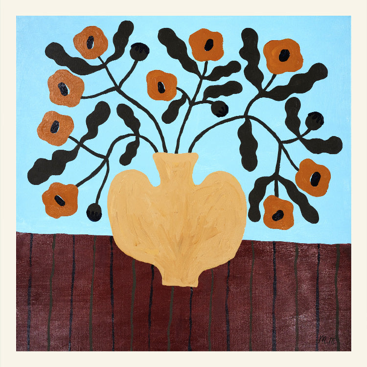 Madelen - Orange Poppies