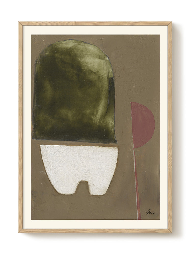 abstract portrait portrait Poster