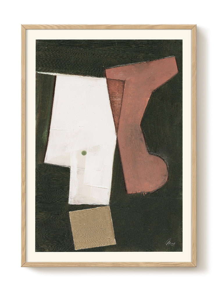 abstract portrait portrait Poster