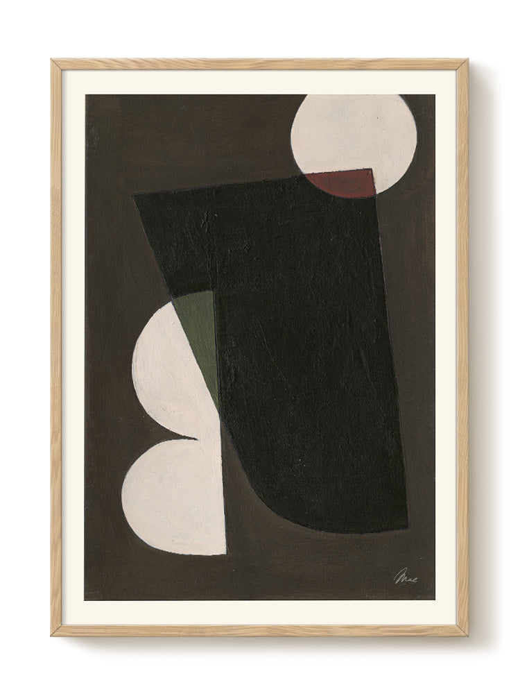 abstract portrait portrait Poster