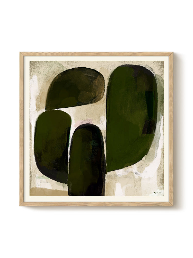 Marco - Cacti – modern wall art print, Falcozi Studio