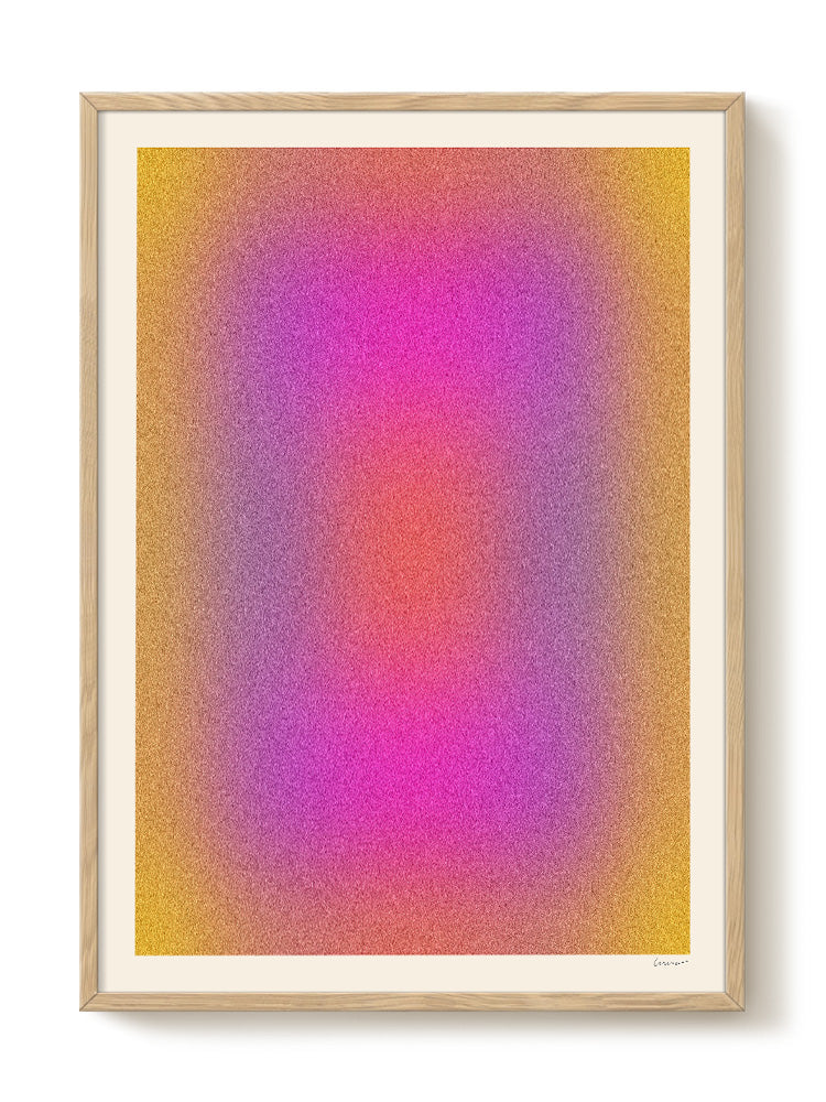 abstract portrait portrait Poster