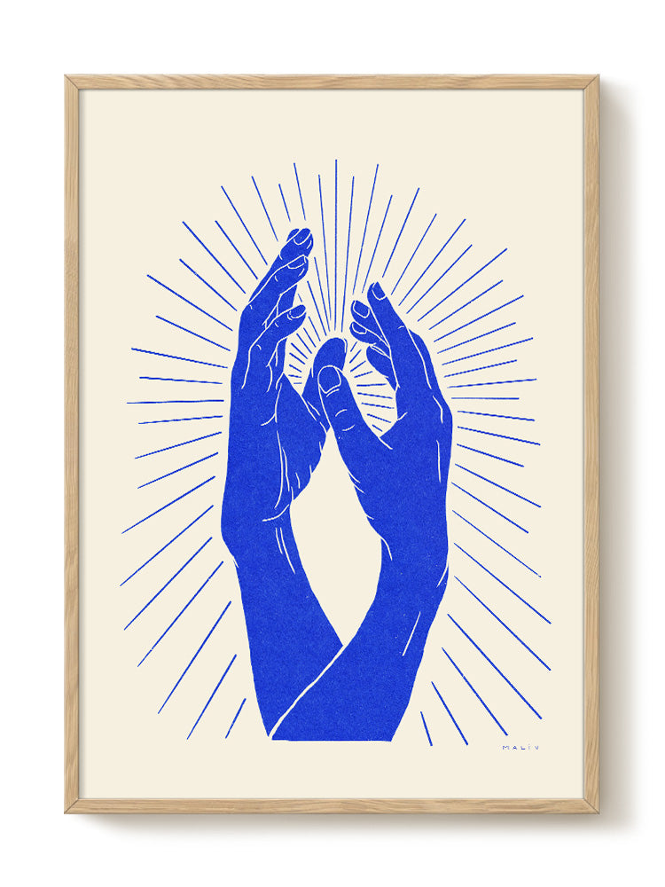 abstract portrait portrait Poster