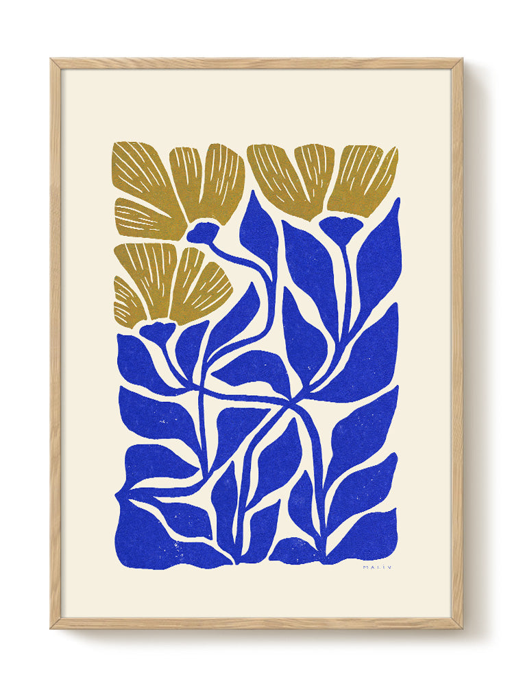 abstract portrait portrait Poster