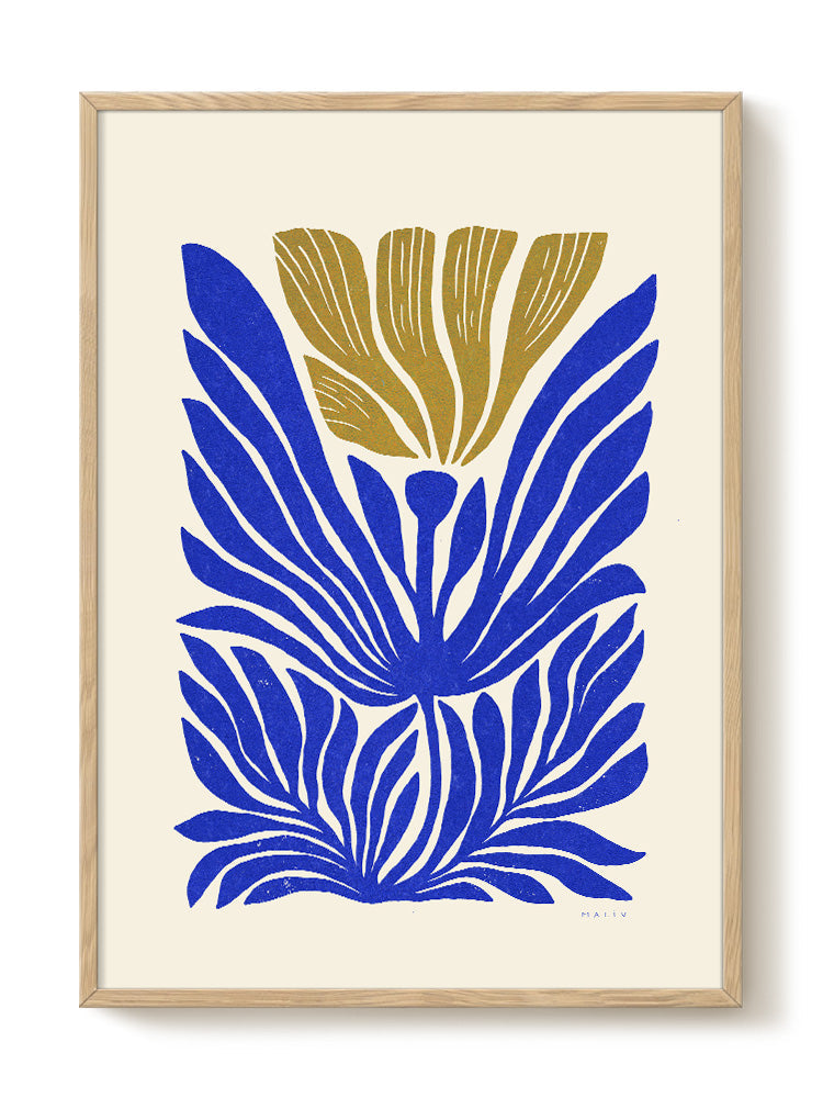 abstract portrait portrait Poster