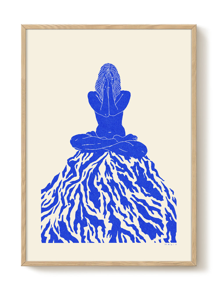 abstract portrait portrait Poster