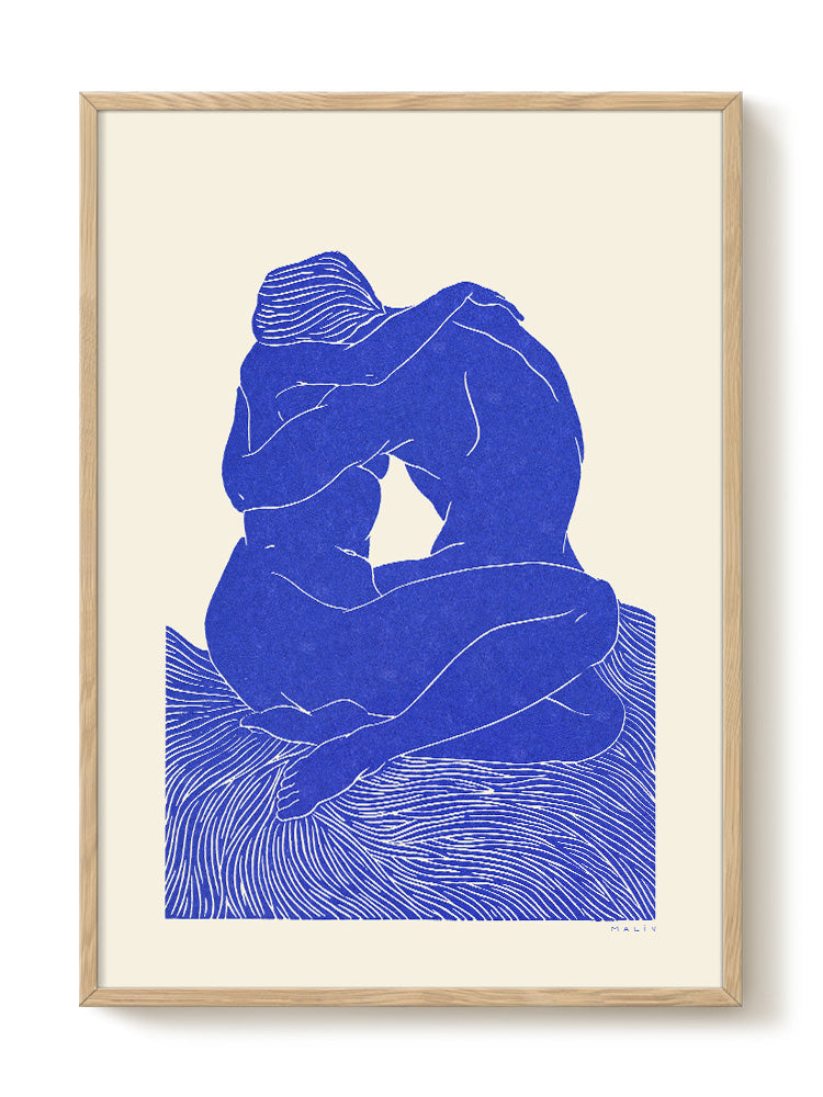 abstract portrait portrait Poster