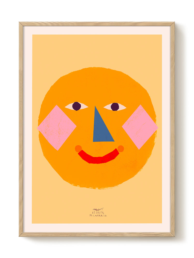 Matías Larraín - Le Soleil – modern wall art print, Falcozi Studio