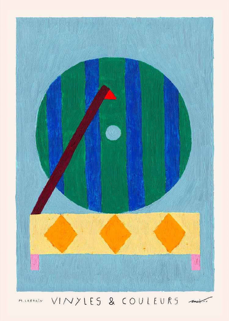 Matías Larraín - Vinyles & Couleurs II