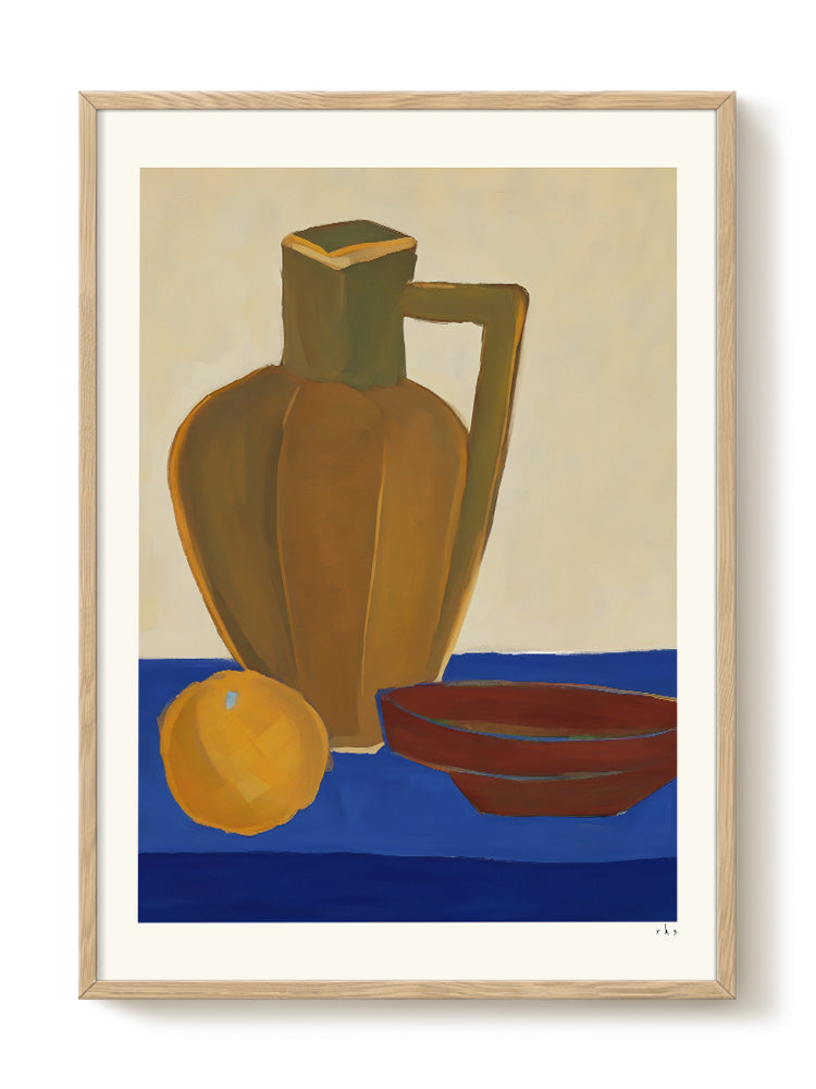 abstract portrait portrait Poster