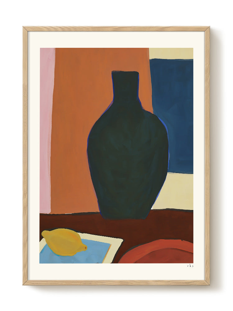 abstract portrait portrait Poster