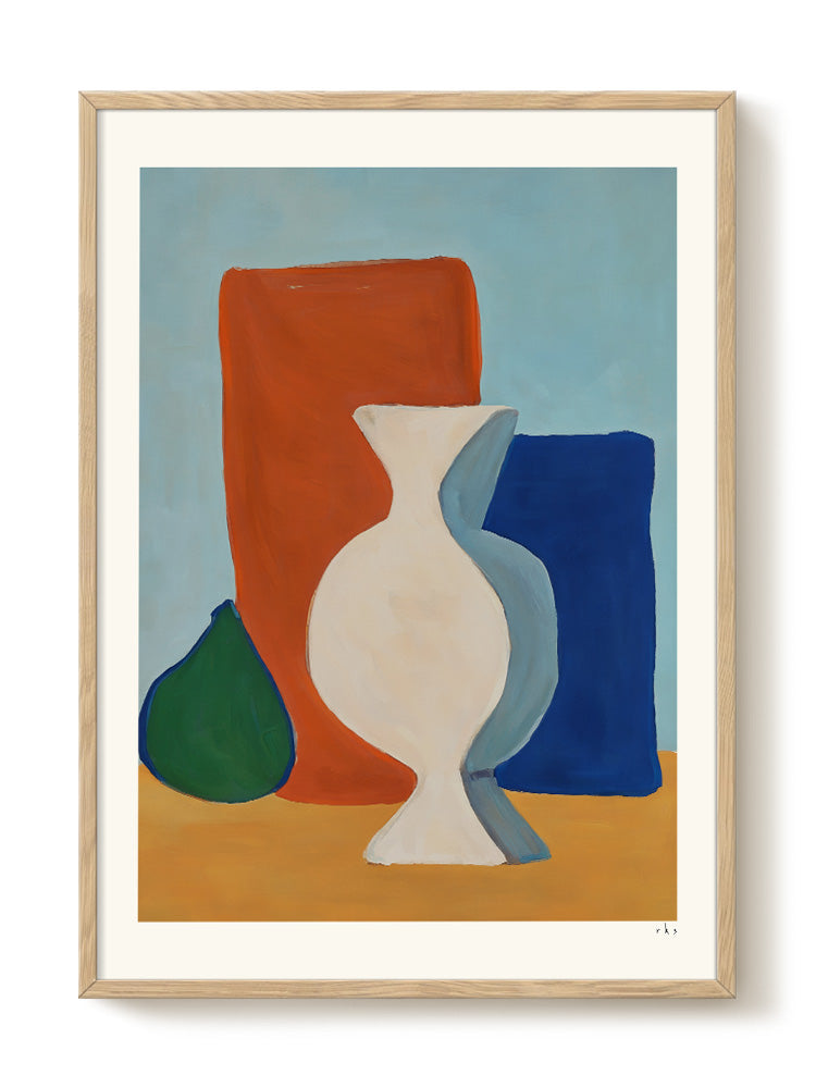 abstract portrait portrait Poster