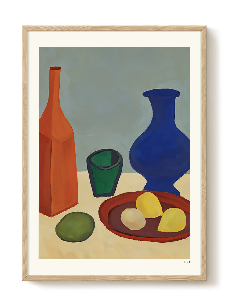 abstract portrait portrait Poster