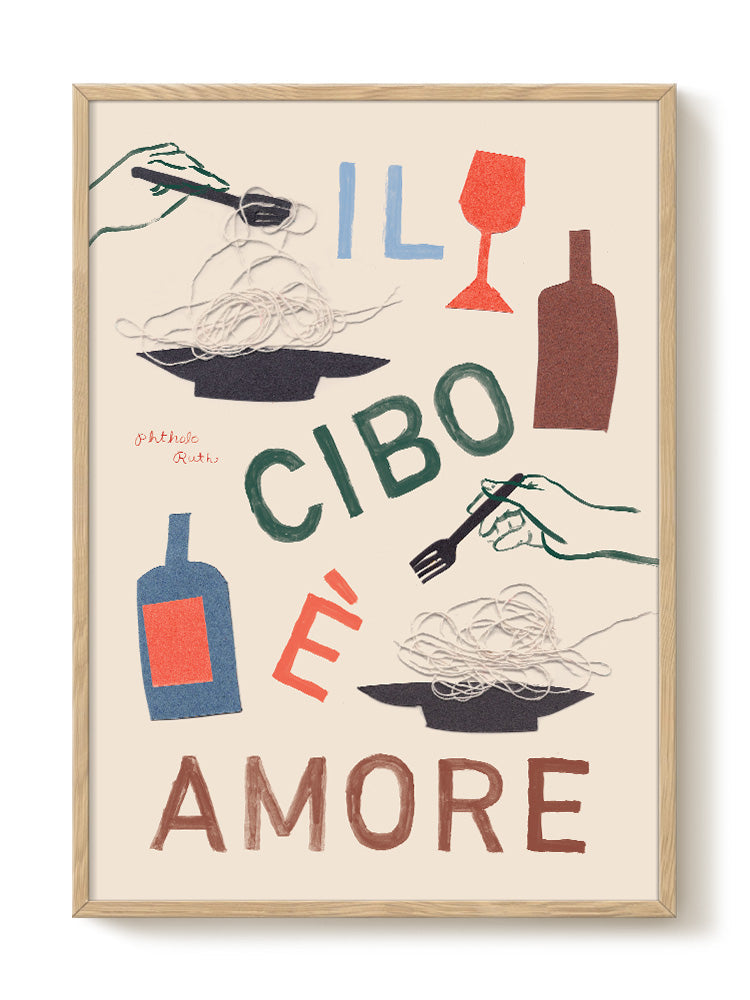 abstract portrait portrait Poster