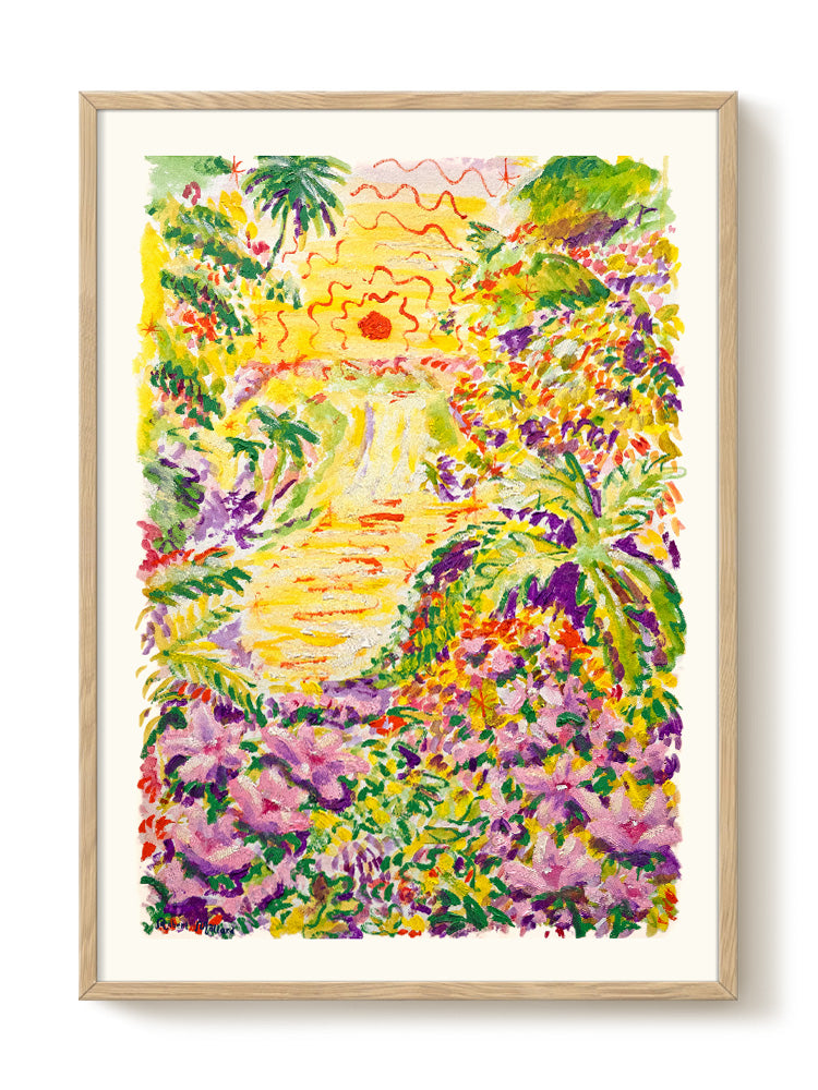 abstract portrait portrait Poster