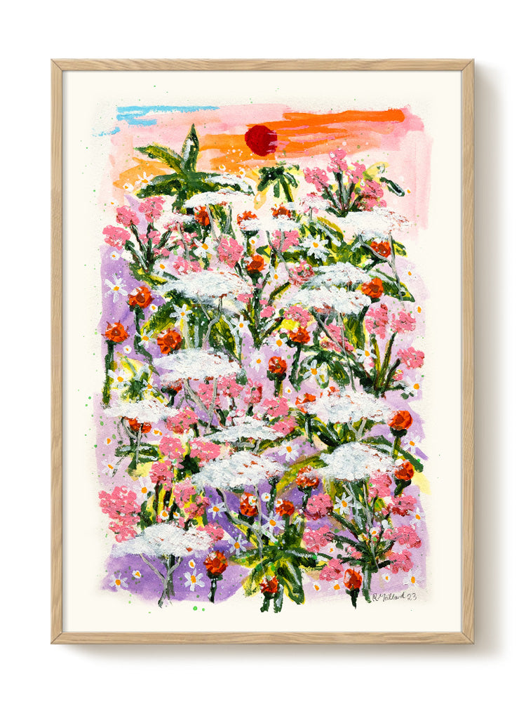 abstract portrait portrait Poster