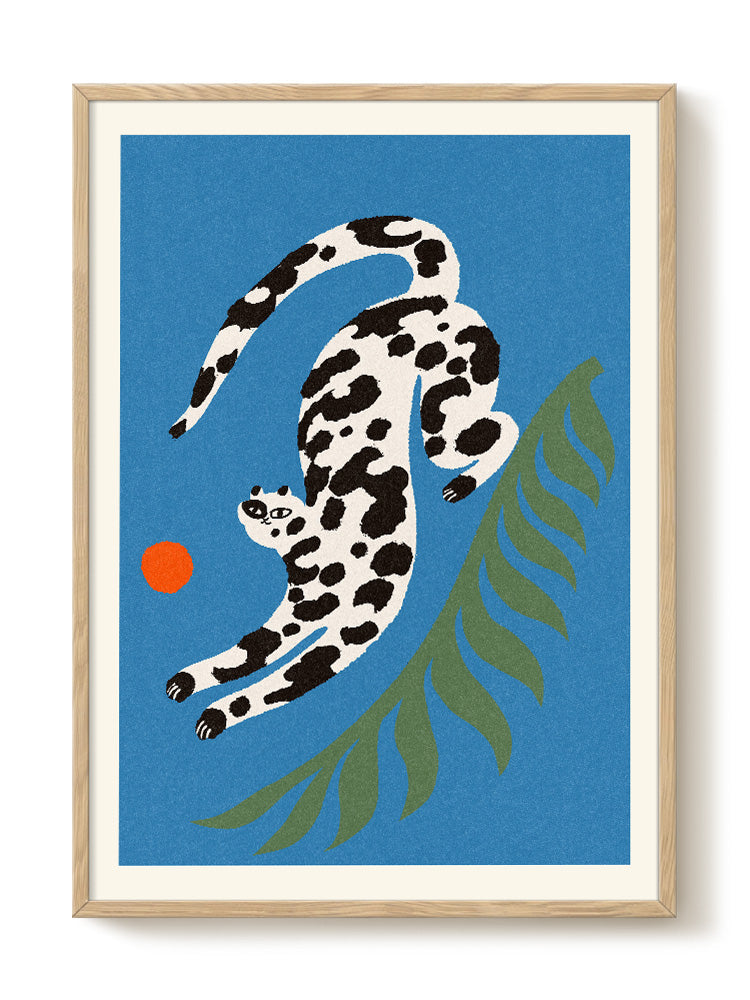 abstract animal portrait Poster