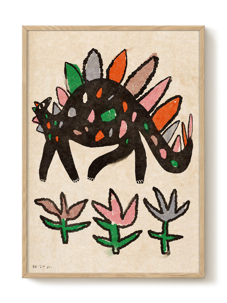 abstract animal portrait Poster