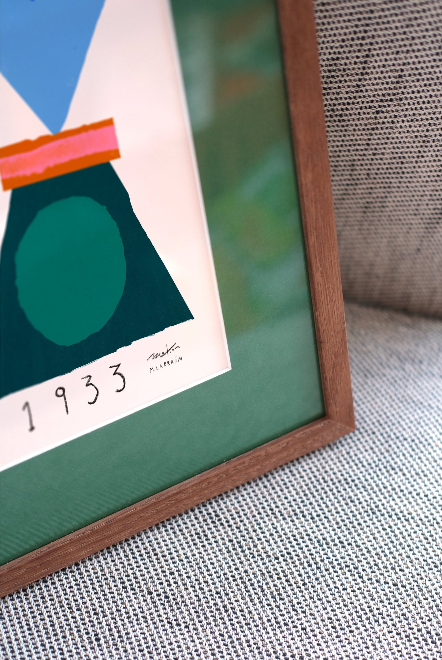 Green Mat Board