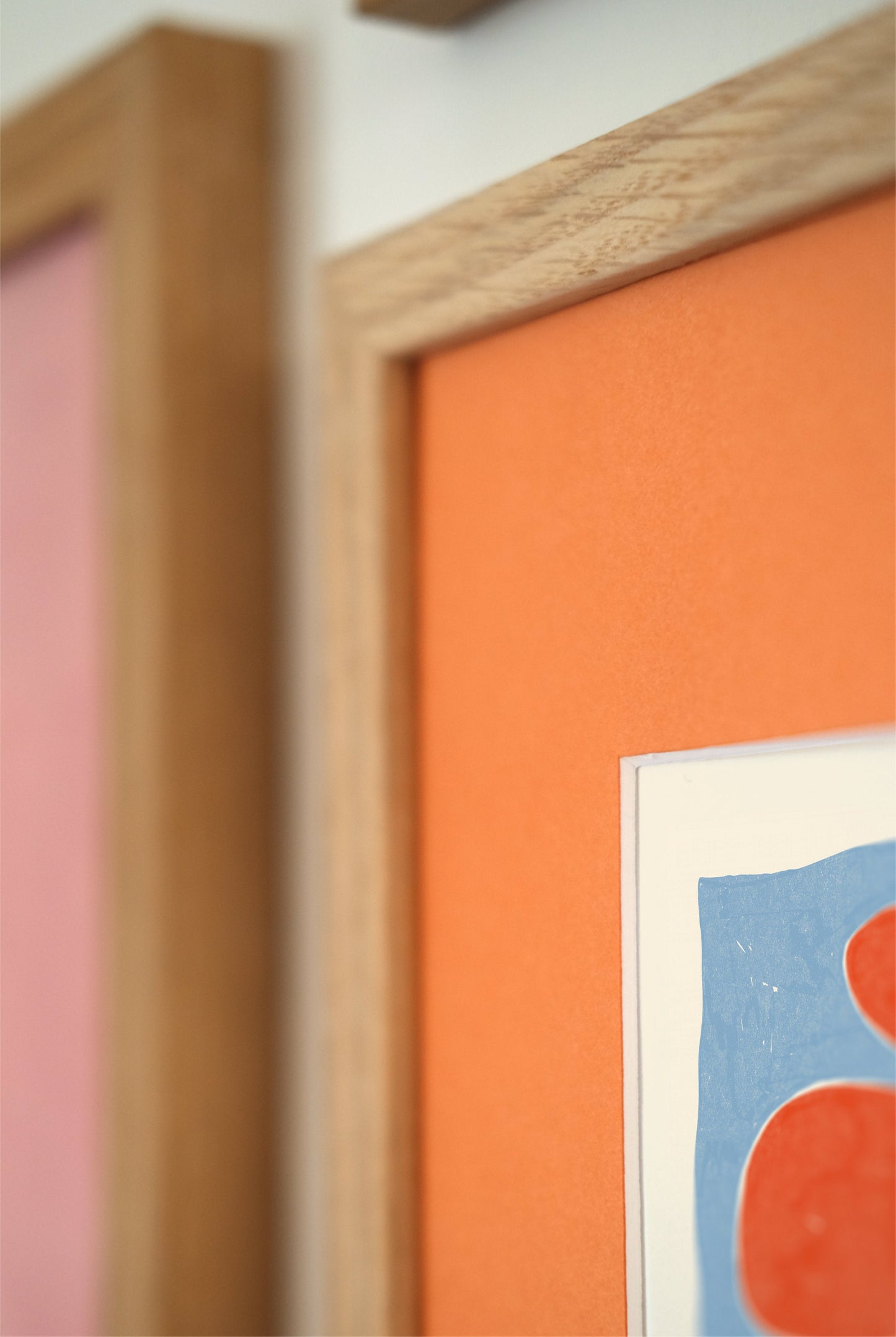 Orange Mat Board