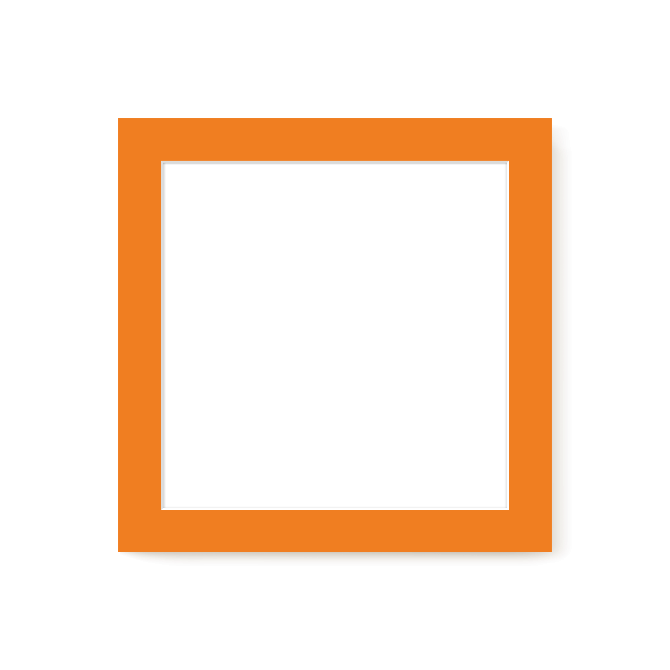 Orange Mat Board