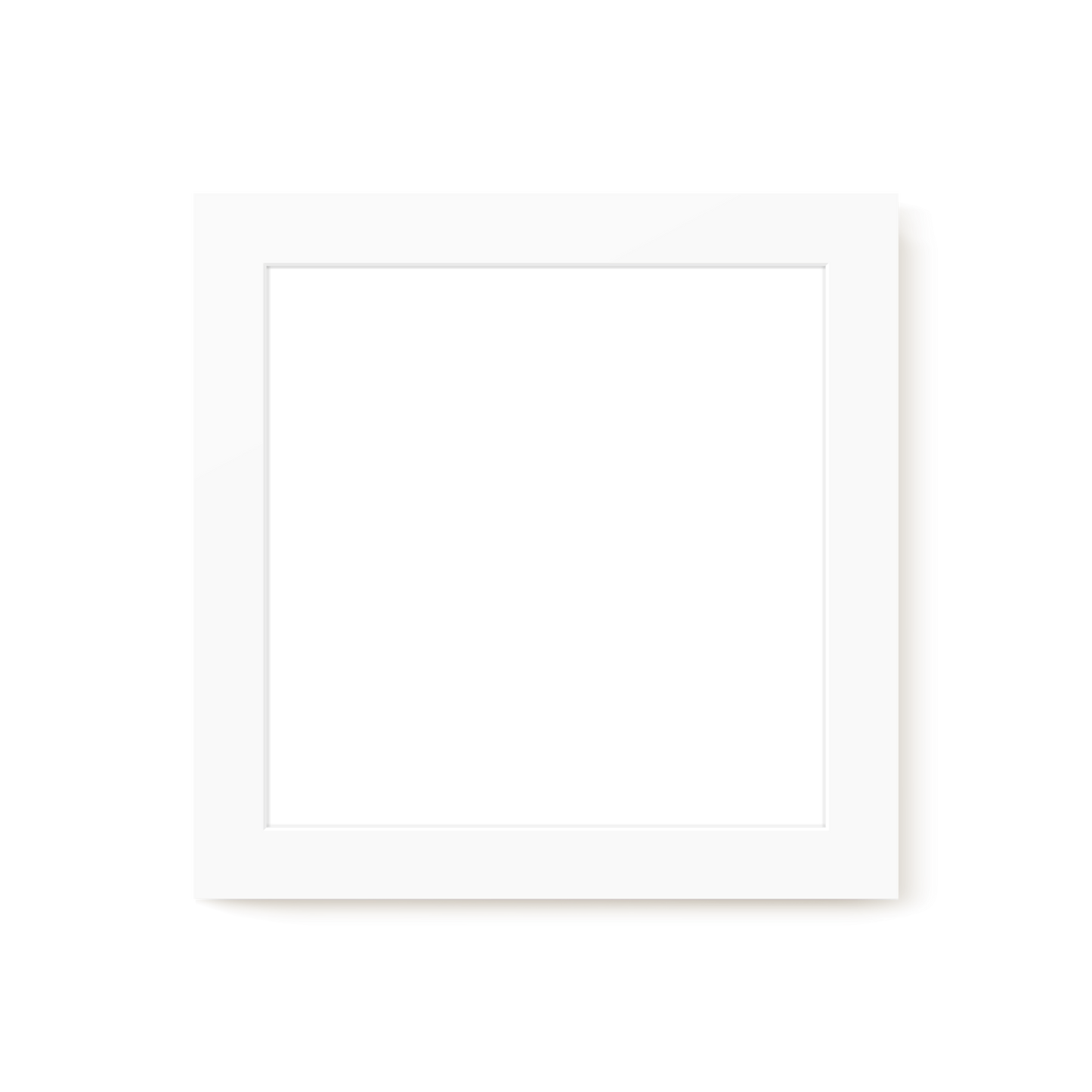 White Mat Board