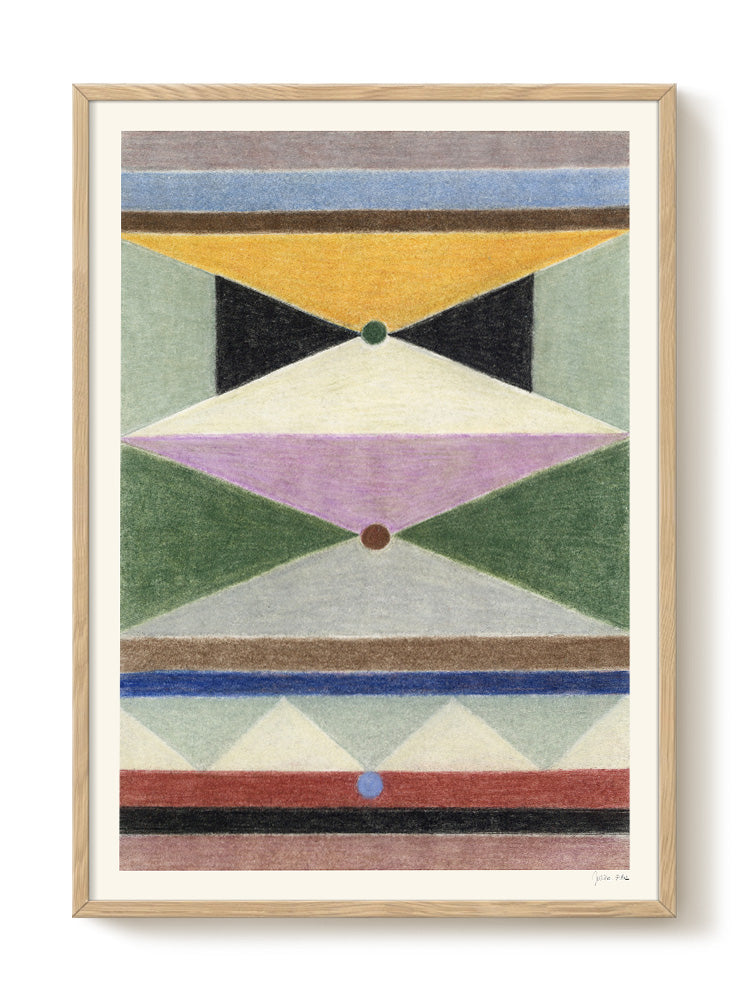 Julita Elbe - Geometry Mood I – modern wall art print, Falcozi Studio