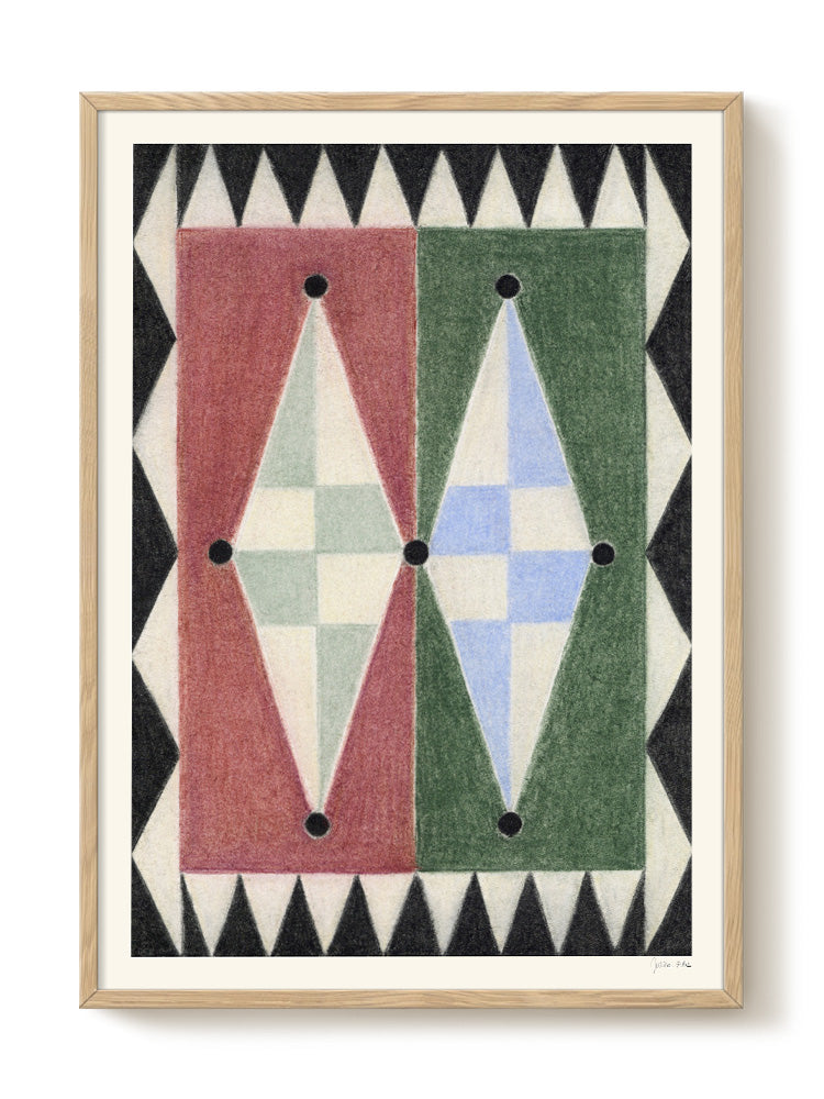 Julita Elbe - Geometry Mood IV – modern wall art print, Falcozi Studio