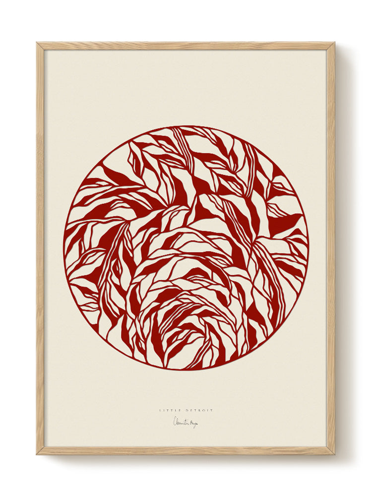 abstract portrait portrait Poster