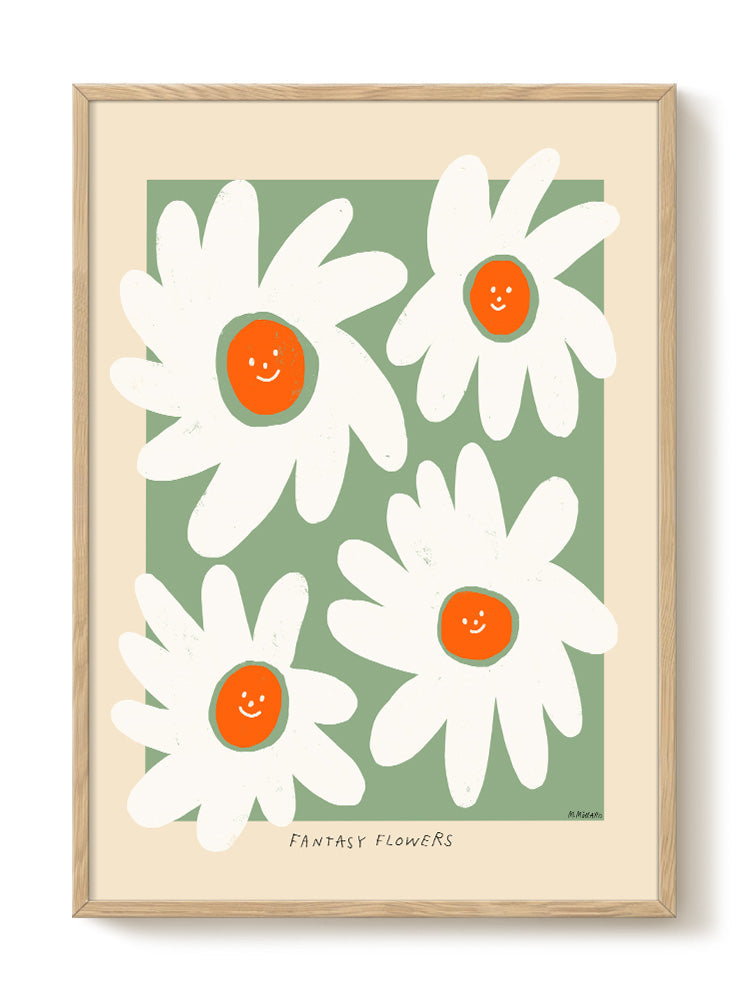 abstract animal portrait Poster