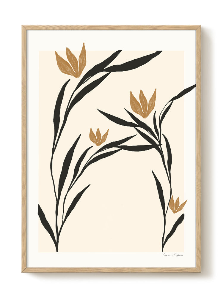 abstract portrait portrait Poster