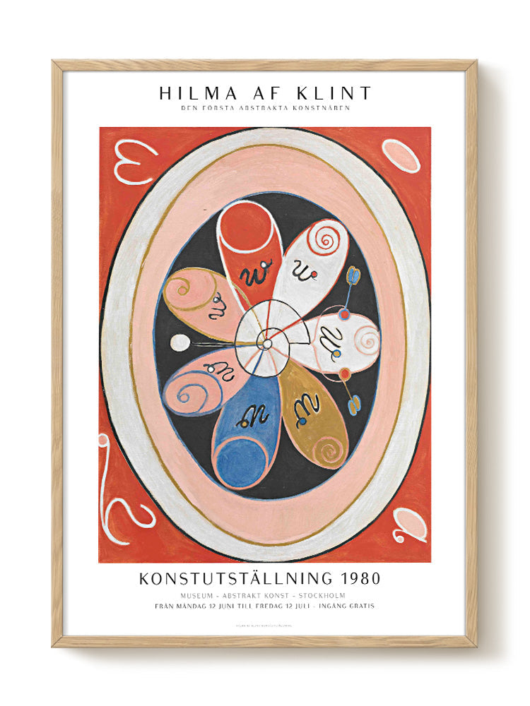 abstract portrait portrait Poster