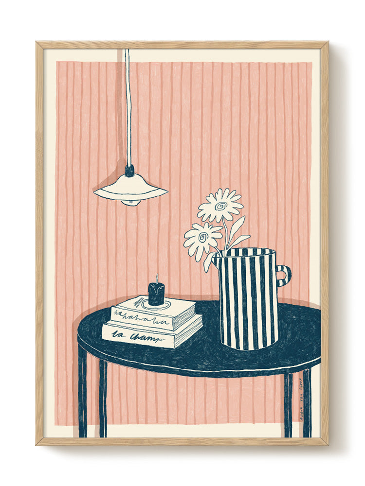 abstract portrait portrait Poster