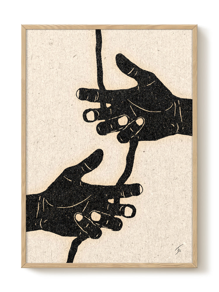David Schmitt - Lebensfaden – modern wall art print, Falcozi Studio
